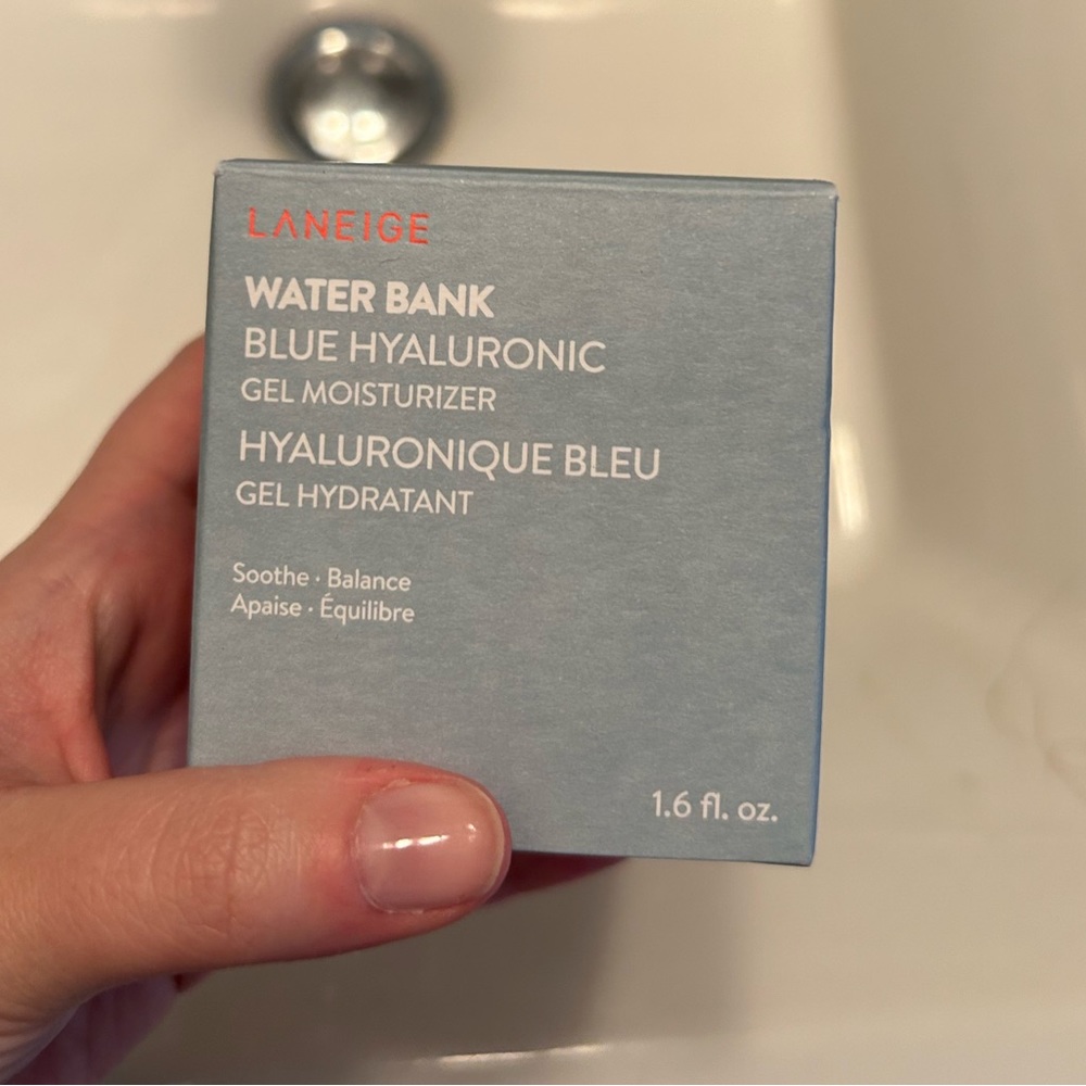 LANEIGE Water Bank Blue Hyaluronic Cream Moisturizer 1.6oz NEW NEVER USED